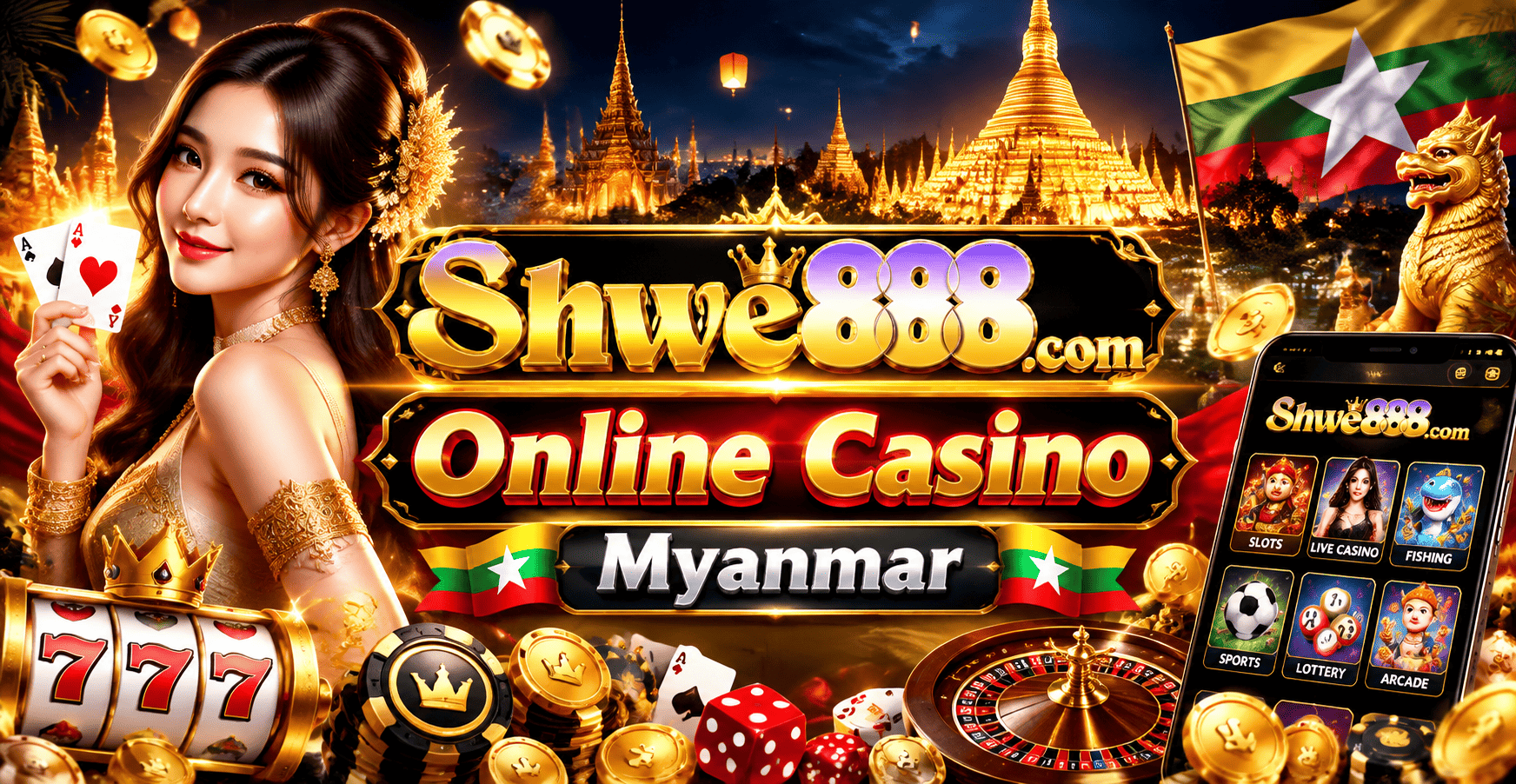 Shwe888 Online Casino Myanmar